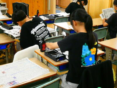学習の様子