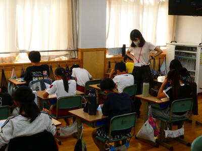 学習の様子