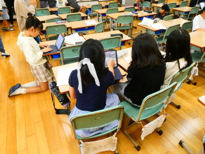 学習の様子