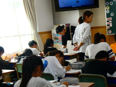 学習の様子