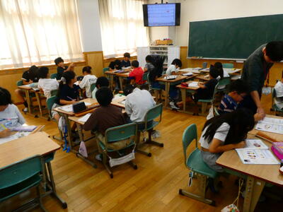 学習の様子