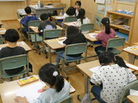 図工の時間の様子