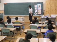 授業の始まりはよい姿勢