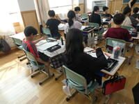 書写の学習の様子