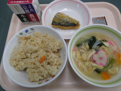今日の給食